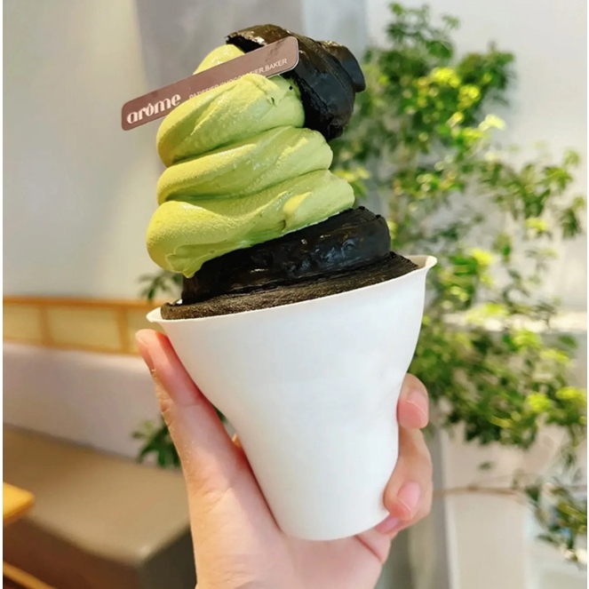 ถ้วยไอศครีม ของหวาน ขนาด 160-300 ml. ย่อยสลายได้ในธรรมชาติ (Biodegradable) แพ็ค 50 ชิ้น (ไม่มีสติ๊กเกอร์แถม) - รูปที่ 4