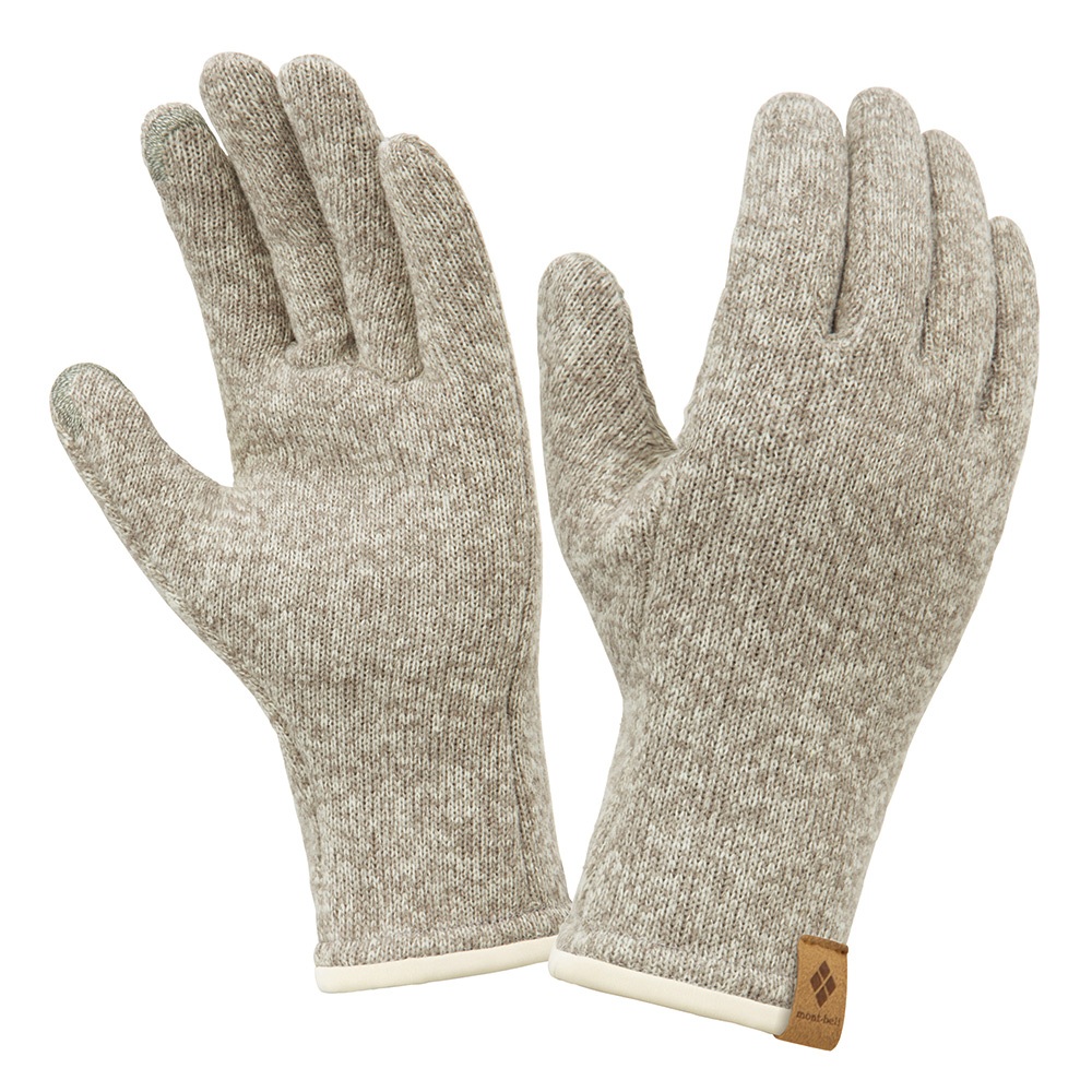 Montbell ถุงมือกันหนาว ทัชสกรีน รุ่น 1118547 CLIMAPLUS Knit Gloves Women's