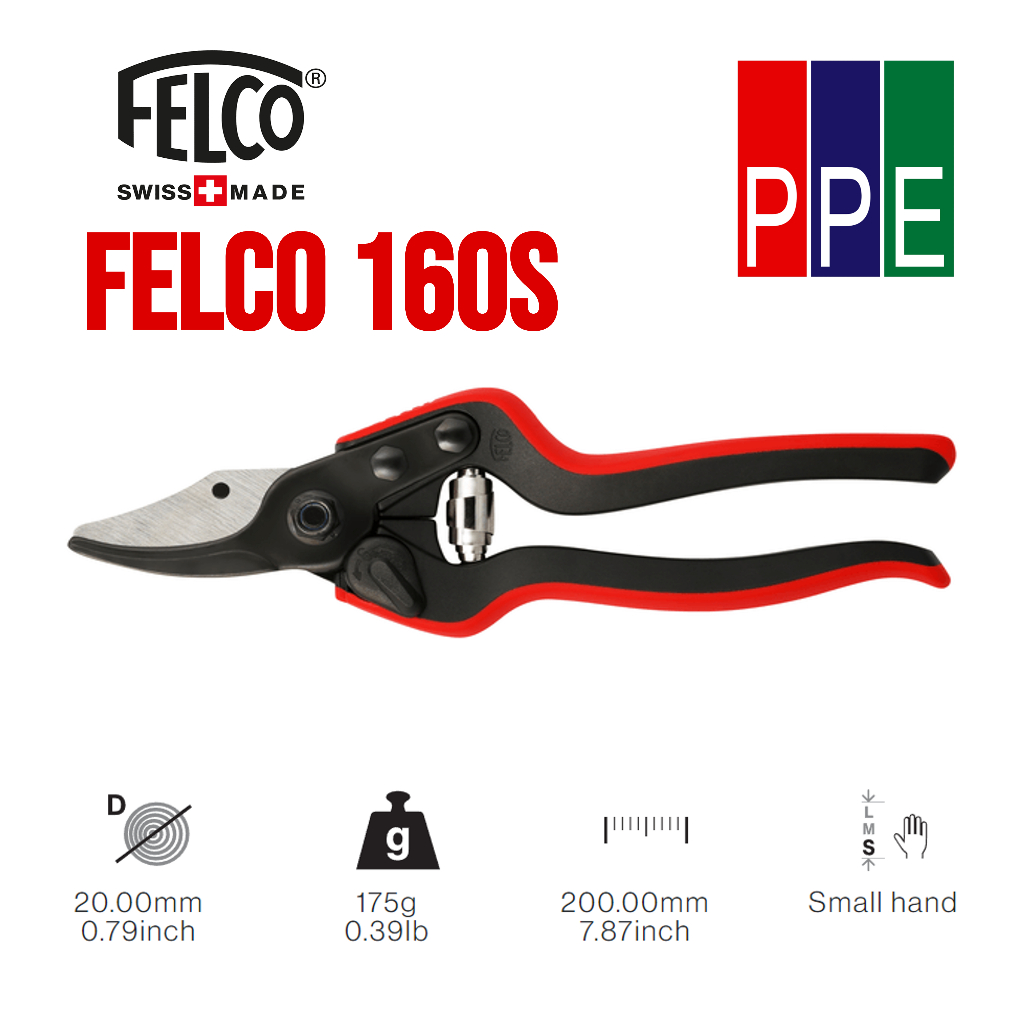 FELCO 160S [FELCO] กรรไกรตัดแต่งกิ่ง กรรไกรงานสวน รุ่นเบสิค