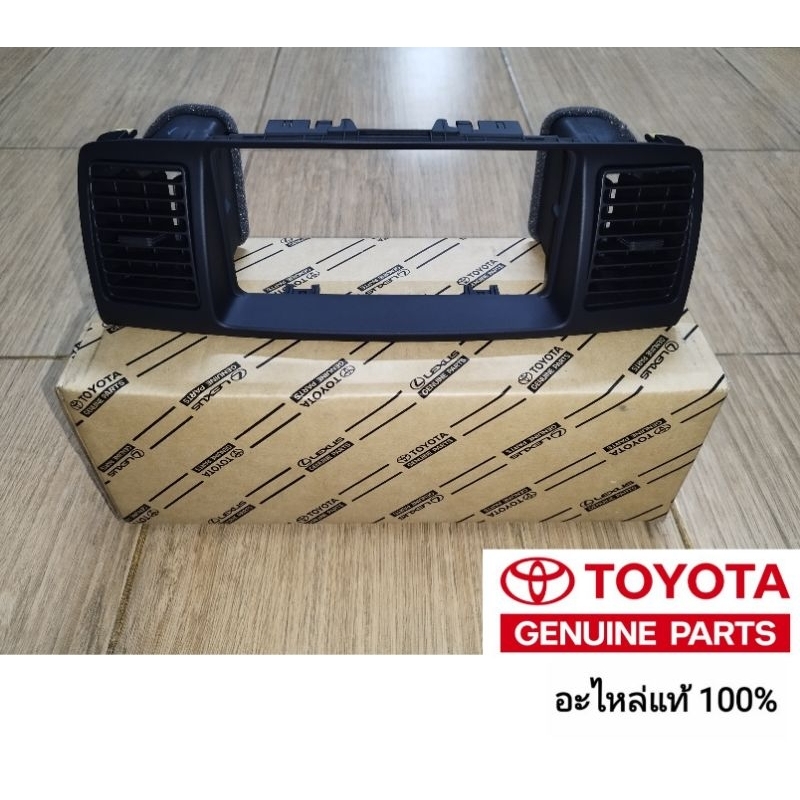 ช่องลมแอร์ ตัวกลาง โตโยต้า อัลติส toyota altis 2001-2007 สีดำของแท้100%เบิกห้าง