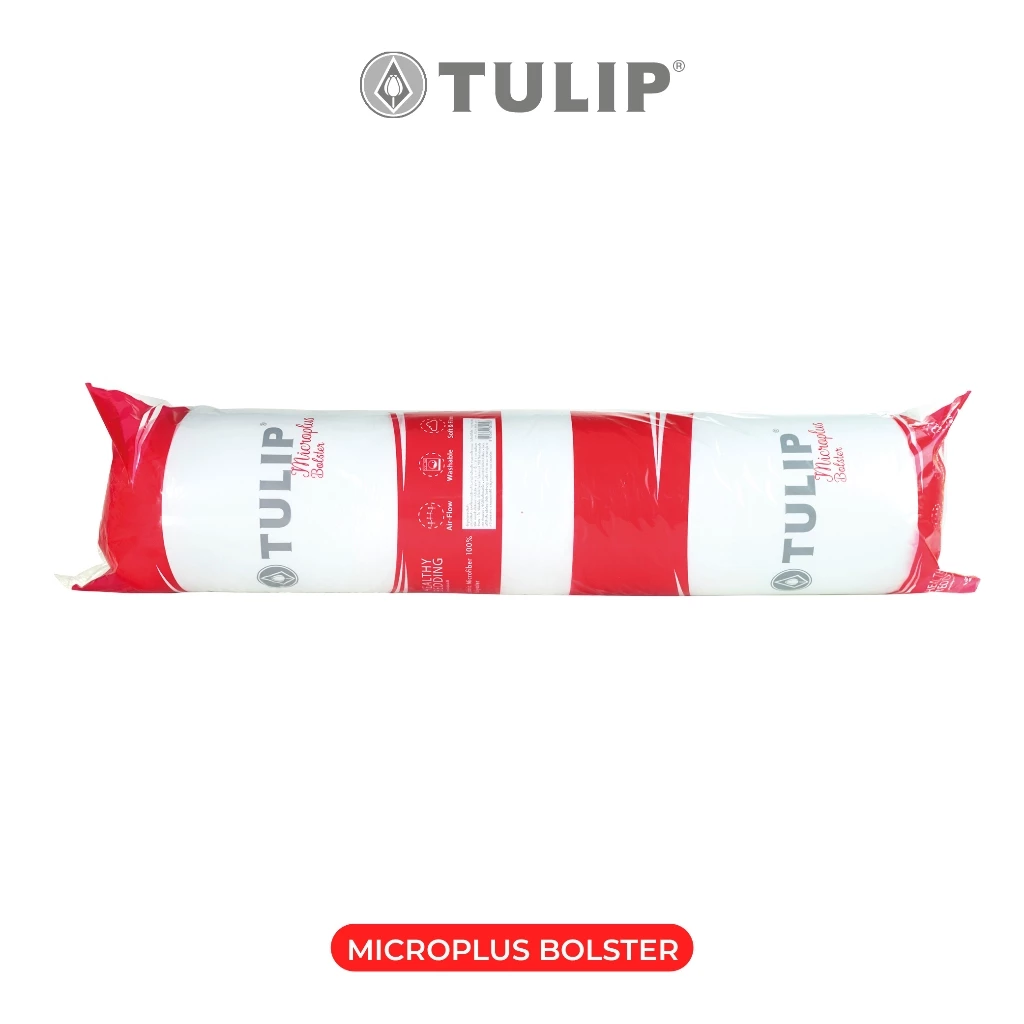 Tulip หมอนข้างใยสังเคราะห์ Tulip Micro Plus Bolster