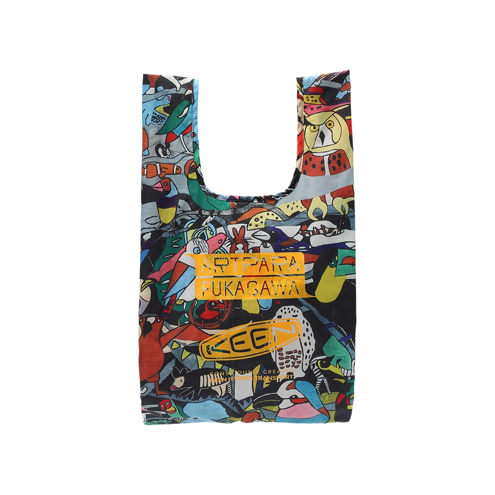 Keen กระเป๋า รุ่น KHT RECYCLE WALLET SHOPPING BAG (BLACK/MULTI)