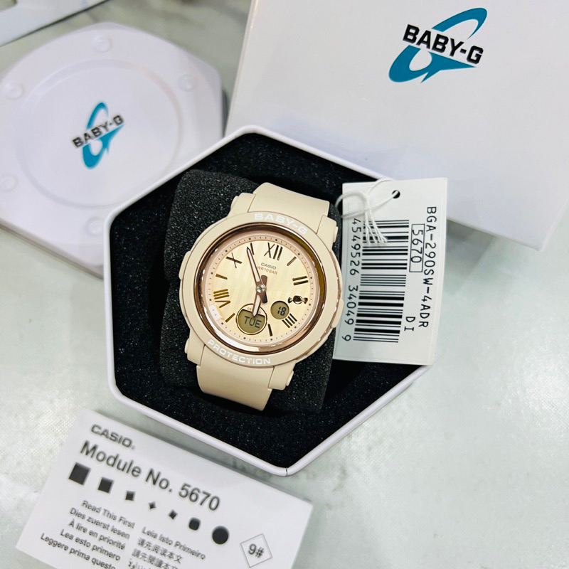 นาฬิกาผู้หญิง Baby-G รุ่น  ซีรีส์ BGA-290 เบบี้จี สินค้าของใหม่ ของแท้ รับประกันศูนย์ 1 ปี