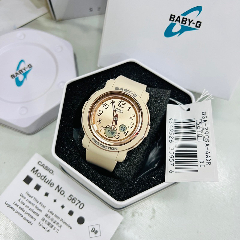 นาฬิกาผู้หญิง Baby-G รุ่น  ซีรีส์ BGA-290 เบบี้จี สินค้าของใหม่ ของแท้ รับประกันศูนย์ 1 ปี