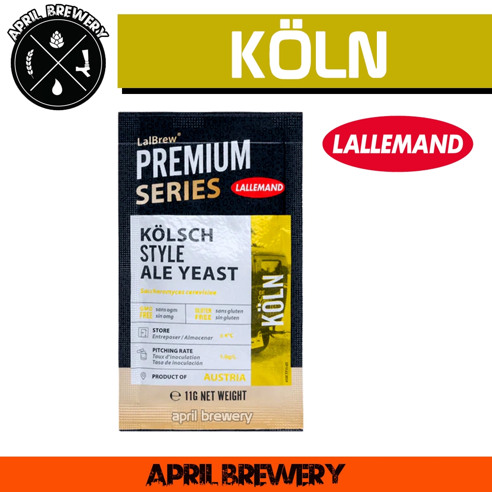 ยีสต์หมักเบียร์ KOLN - Kolsch STYLE ALE YEAST Lallemand Lalbrew Brewing Yeast ยีสต์ ทำเบียร์ KÖLN KÖ