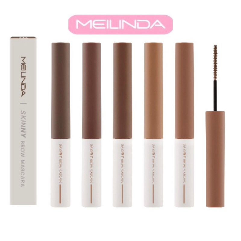เมย์ลินดามาสคาร่าคิ้ว MEILINDA Skinny Brow Mascara มาสคาร่าปัดคิ้ว MC3115