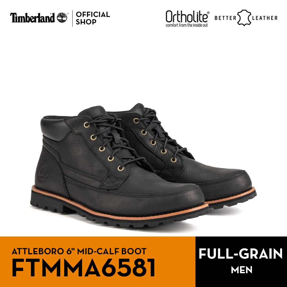 Timberland Men’s Attleboro 6-Inch Mid-Calf Boot รองเท้าผู้ชาย (FTMMA6581)