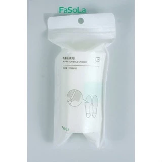 ออกใบกำกับภาษีได้ Fasola หนา 1.0mm แผ่นกันสึกรองเท้า โซลติดพื้นรองเท้า แบบมีปุ่มกันลื่นในตัว