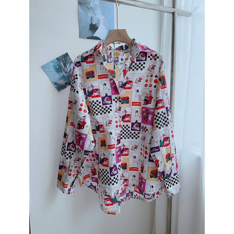 เสื้อป้ายfightเสื้อเชิ๊ตfightงานป้ายอก32-50