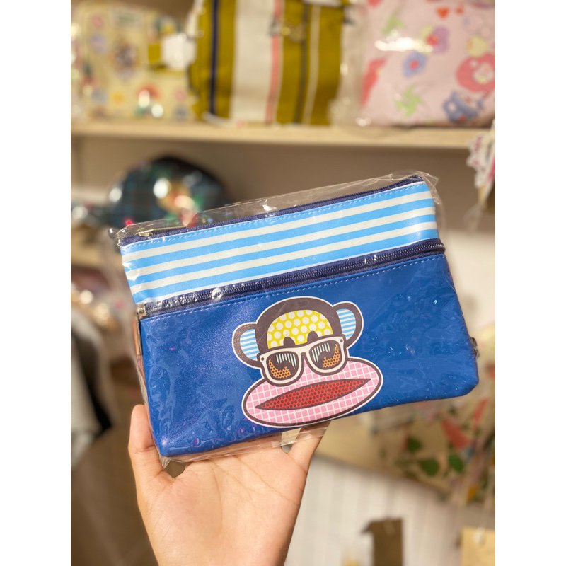 กระเป๋าดินสอ กระเป๋าใส่แปรงเครื่องสำอาง Paul frank