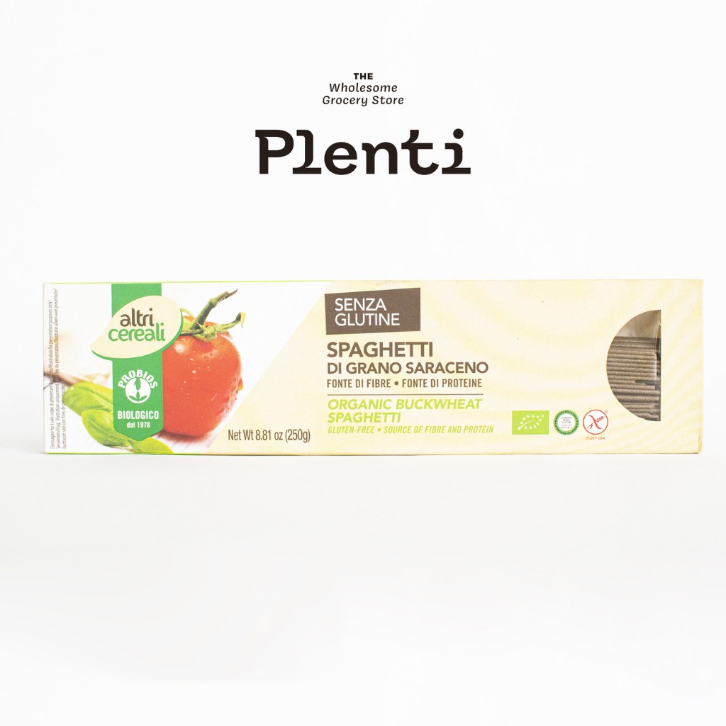 Organic Buckwheat Spaghetti gluten free เส้นสปาเกตตี้ บัควีท ออแกร์นิค 250g ALTRI CEREALI