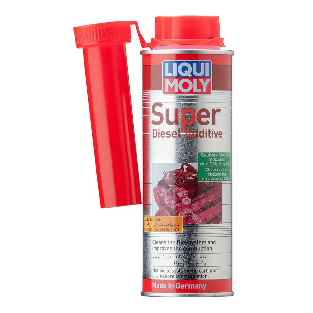 ของแท้ ส่งฟรี Liqui Moly น้ำยาล้างและเคลือบหัวฉีด วาล์ว เครื่องยนต์ดีเซล 250 ml. Super Diesel Additive
