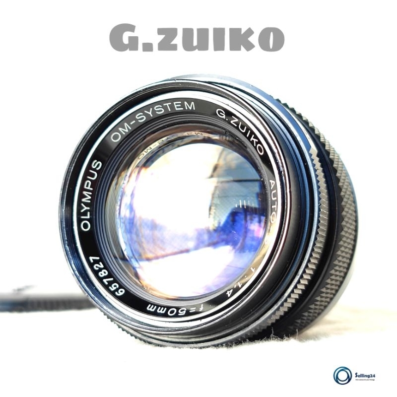 เลนส์มือหมุน Olympus OM-SYSTEM G.Zuiko auto-s 50mm f1.4 Gen2 portrait 7 Element Mount Om