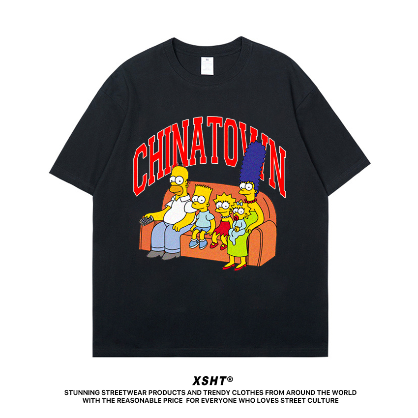 🔥พร้อมส่ง🔥 เสื้อ Gildan ลาย Chinatown Market Tee - Black (สีดำ) by XSHT