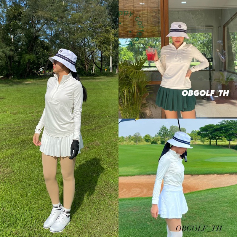 OBGOLF_TH | พร้อมส่งเสื้อตีกอล์ฟกันแดด นำเข้า ชุดตีกอล์ฟ