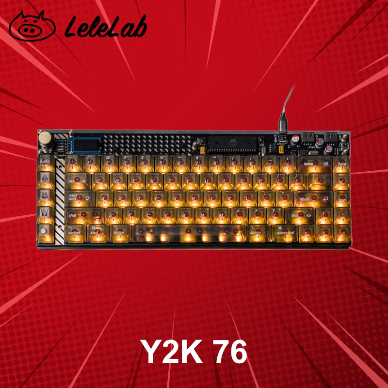 คีย์บอร์ด Lelelab Y2K 76 ประกันศูนย์ 3 เดือน