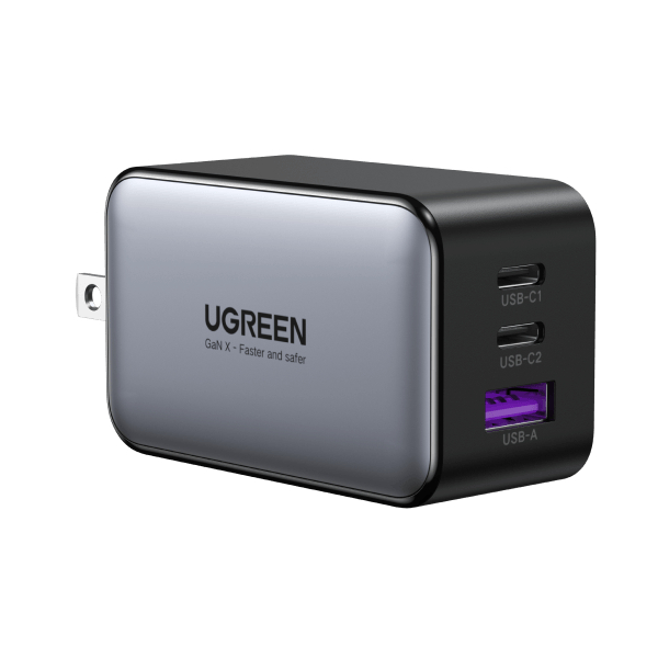 Ugreen 65w Gan Fast Charger Quick Charge 4.0 3.0 Type C Pd USB