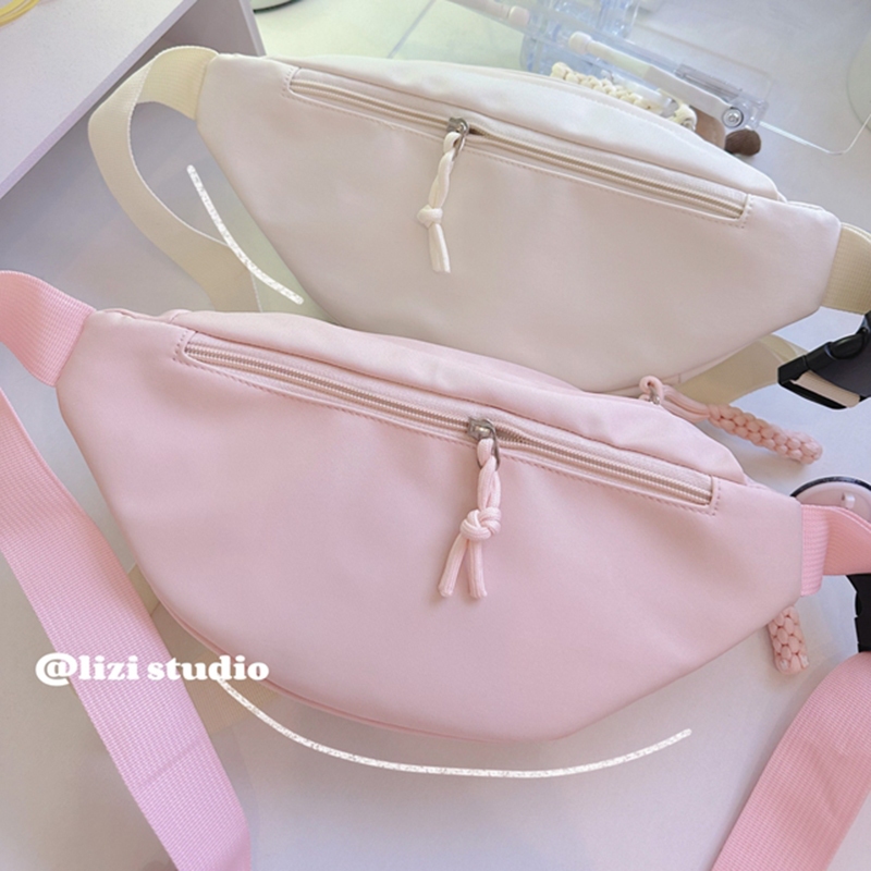 🔥พร้อมส่ง🔥กระเป๋าคาดอกแฟชั่นสไตล์เกาหลี คาดเอว สะพายข้าง