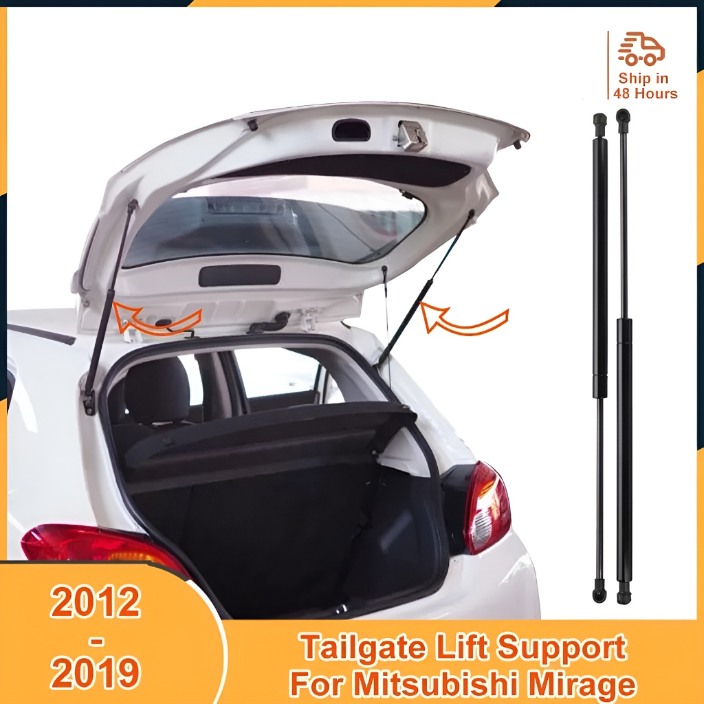 โช้คฝาท้าย Mitsubishi Mirage 2012-2021 สินค้ามี 1 คู่ ซ้าย ขวา แทนของเดิม ติดรถ ติดตั้งเองได้ OEM