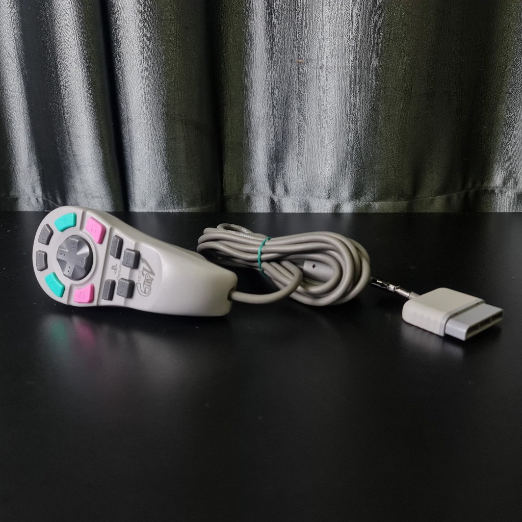 [SELL] Official ASCII Grip V Controller for Super Famicom (USED) จอยแบบจับมือเดียวสำหรับเครื่อง SFC 