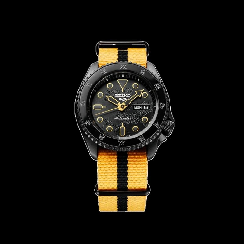 (สินค้า​พร​้​อ​มส่ง) นาฬิกา​ SEIKO รุ่น​ 5 Sports Bruce Lee Limited Edition รหัส​ SRPK39K ของ​แท้​ป้าย​ KINGPOWER