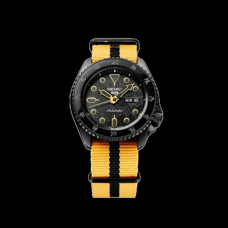 (สินค้า​พร​้​อ​มส่ง) นาฬิกา​ SEIKO รุ่น​ 5 Sports Bruce Lee Limited Edition รหัส​ SRPK39K ของ​แท้​ป้