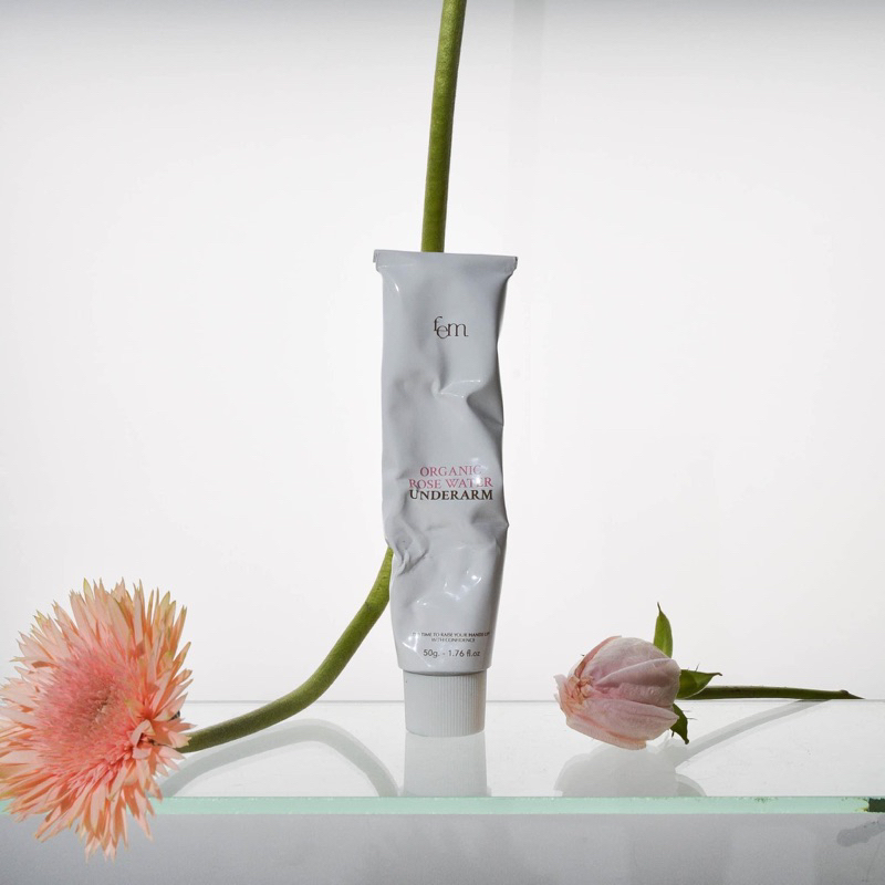┃ลดในไลฟ์┃🌷 ครีมรักแร้ ใต้วงแขน fem Organic Underarm เฟ็ม รักแร้ ขาว ขาหนีบ ข้อศอก ระงับกลิ่น เนียน