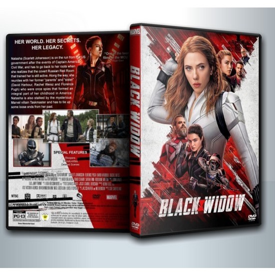 [ DVD Movie มีปก+สกรีนแผ่น ] Black Widow (2021) แบล็ควิโดว์ ( 1 DVD )