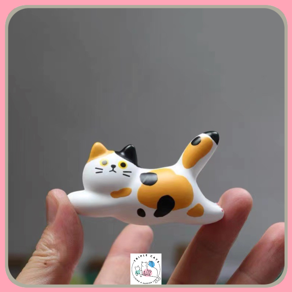 แม่เหล็กแมวกระโดด แม่เหล็กแมว แม่เหล็กติดตู้เย็น Cat Magnet 3D แม่เหล็กเรซิ่น แม่เหล็กน่ารัก แม่เหล็กรูปแมว - รูปที่ 3