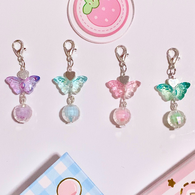 ｡✿*ﾟ Pendant ･✿.｡ ที่ห้อยรองเท้า Buterfly | Chanis Store – โปรปัง