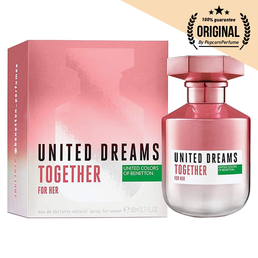 Benetton United Dreams Together for Her EDT 80 ml.
