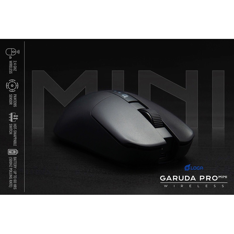 LOGA Garuda PRO Mini : Wireless Gaming mouse