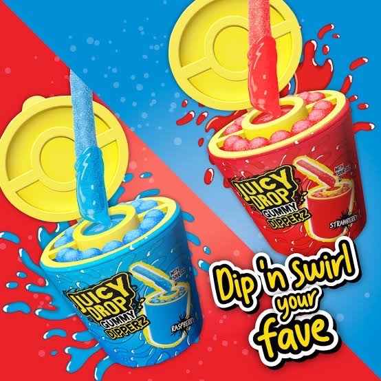 ❤️ พร้อมส่งจากไทย ❤️ ขนม USA Juicy Drop กัมมี่จิ้มเปรี้ยวจี๊ดดด