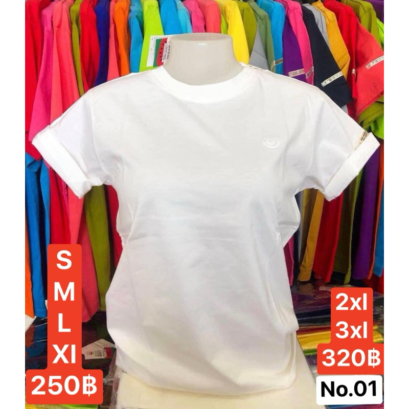 เสื้อยืดแตงโม Original T-Shirts คอกลม,คอวี
