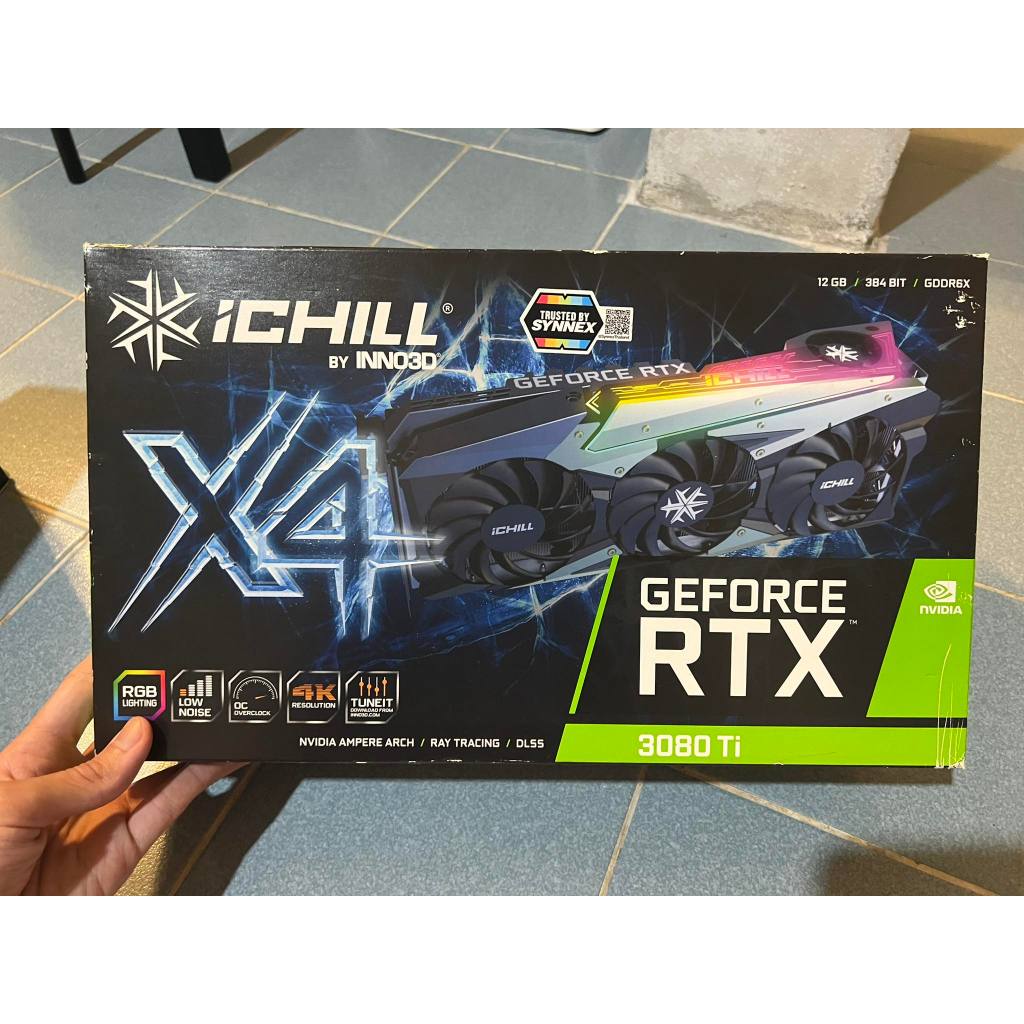 RTX 3080TI INNO3D IchillX4 มือ 1 แกะถ่ายรูปราคาสุดคุ้ม