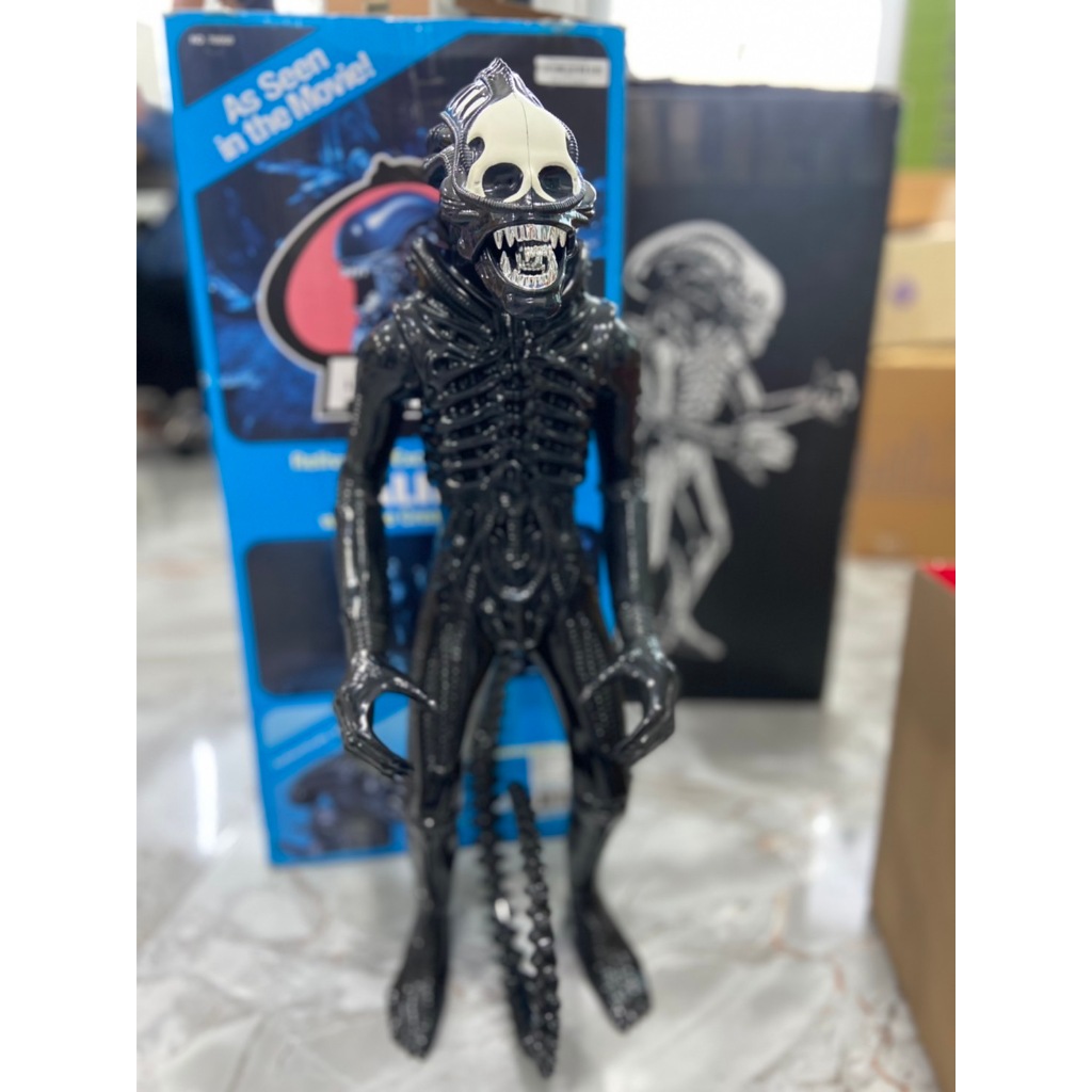 Vintage 1979 Kenner Alien Action Figure Big Chap Xenomorph 18” With Box