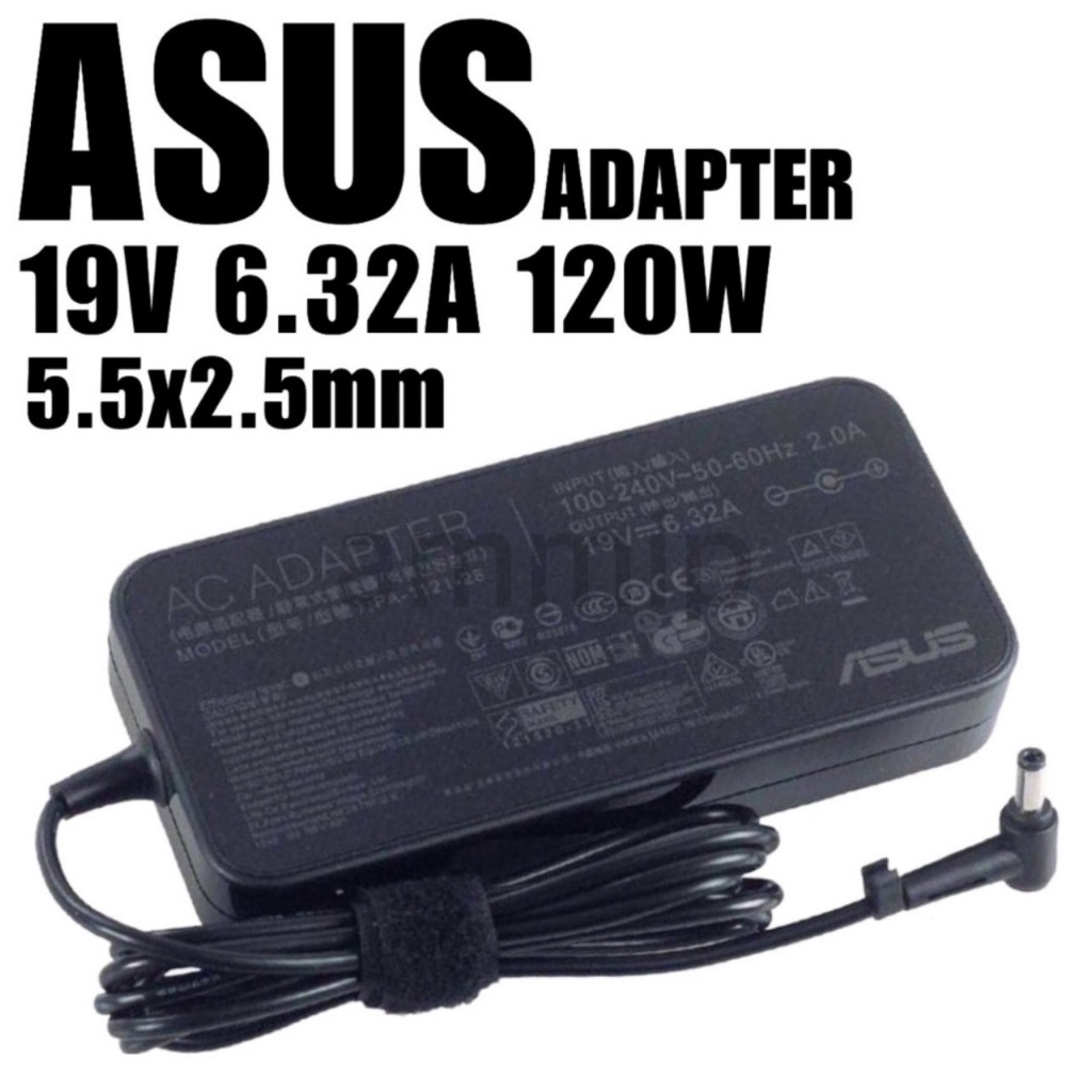 Asus Adapter  120w A550J A550V A550VX K550J K55V N550J ROG GL552 GL552J GL552V GL552VX 120w 5.5 GL553V GL752V