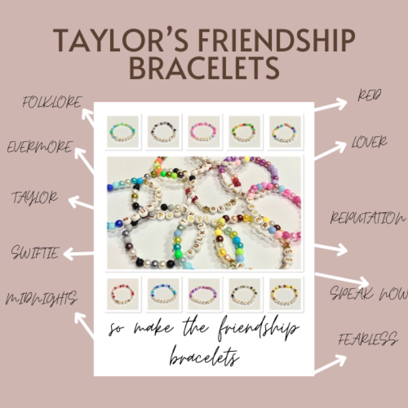Taylor Summer Clay Beads Set Jewelry Friendship Bracelet Bohemian