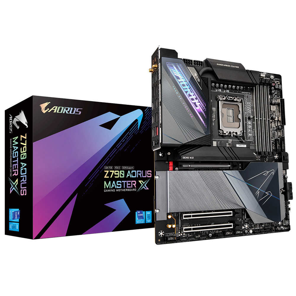 MAINBOARD (เมนบอร์ด) 1700 GIGABYTE Z790 AORUS MASTER X DDR5 ประกัน 3 ปี