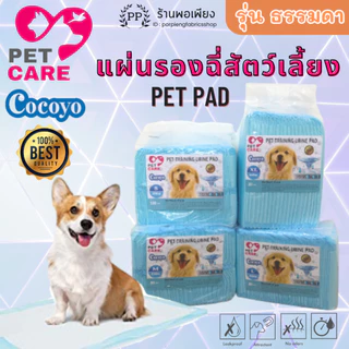 PETZONE แผ่นรองฉี่พรีเมี่ยม แผ่นรองฉี่สุนัข แมว สัตว์เลี้ยง Pet Pad หนาพิเศษ ซึมซับดี แห้งไว ดูดซับกลิ่น ไม่รั่วซึม