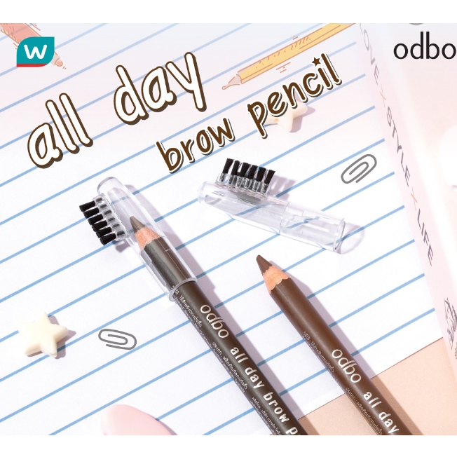 # Dark Brown ODBO โอดีบีโอ ออล เดย์ บราว เพ็นซิล 1.3ก.