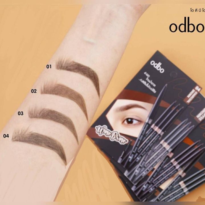 odbo Wow Brow Easy Auto Slim Eyebrow 0.1g #OD781