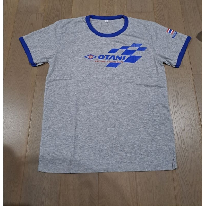 เสื้อยืดคอกลมยาง otani