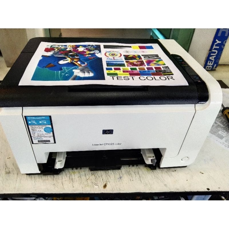 HP CP1025 เลเซอร์สี พร้อมใช้งาน