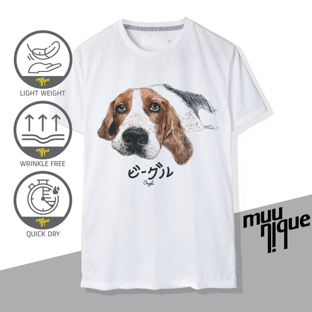 MUUNIQUE Graphic P. T-shirt เสื้อยืด รุ่น GPT-210