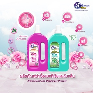 น้ำยาฆ่าเชื้อแบคทีเรียและดับกลิ่น ขนาด 1000 มล. แพ็คคู่