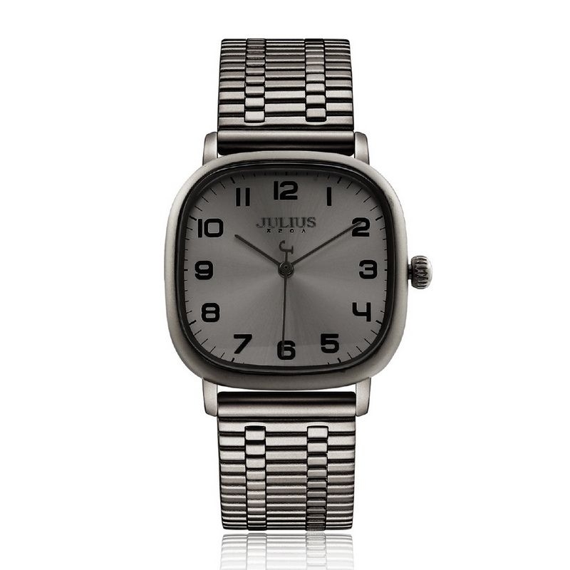 Julius นาฬิกาแฟชั่นเกาหลีของแท้  % ประกันศูนย์ไทย นาฬิกาข้อมือผู้หญิง สายสแตนเลส รุ่น Ja-1403