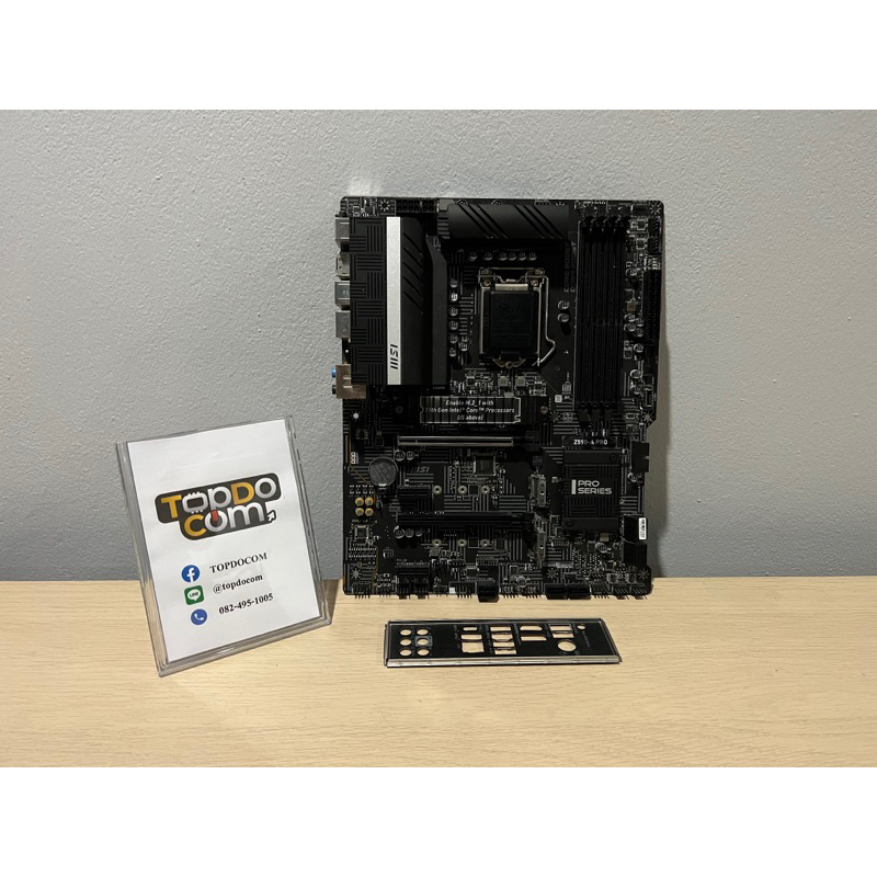 เมนบอร์ด MSI Mainboard Z590-A PRO LGA 1200 (สินค้ามือสอง/มีประกันศูนย์/ผ่อนชำระได้)