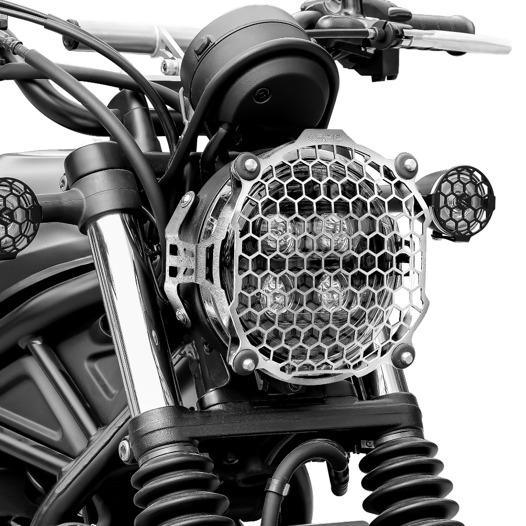 [SRC]การ์ดไฟหน้า CL300/CL500 / HEADLIGHT GUARD FOR HONDA CL300/CL500