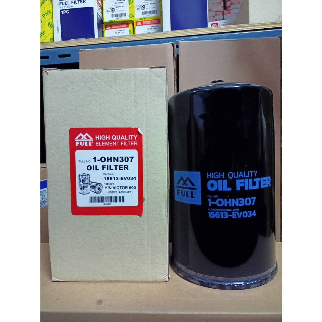 กรองเครื่อง,1-OHN307,15613-EV034,Hino Victor J08C,A09C